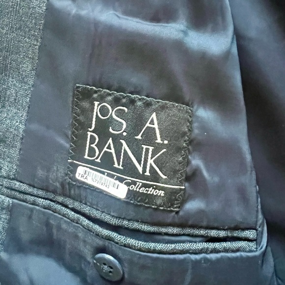 Jos A Bank Men’s 43L Blue Glen Plaid Blazer - Picture 7 of 7